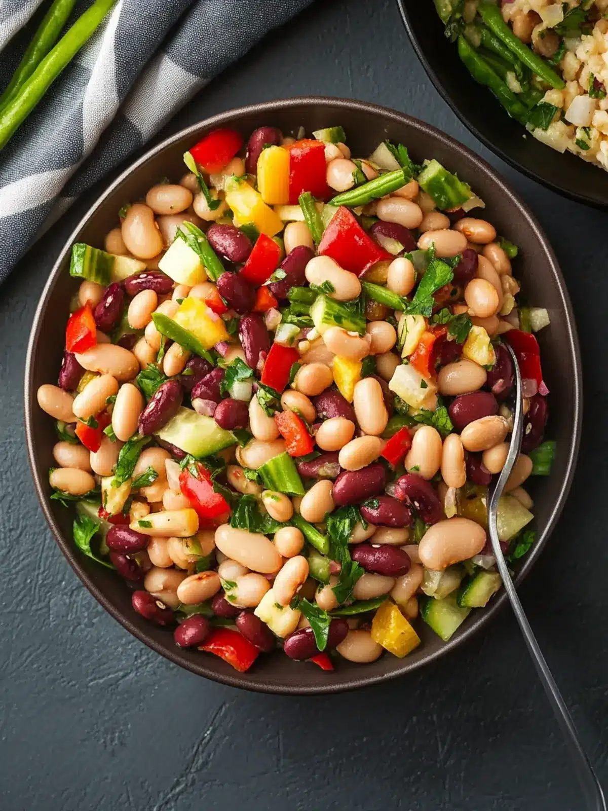 Delicious Four Bean Salad Perfect for Every Gathering 3 Four Bean Salad