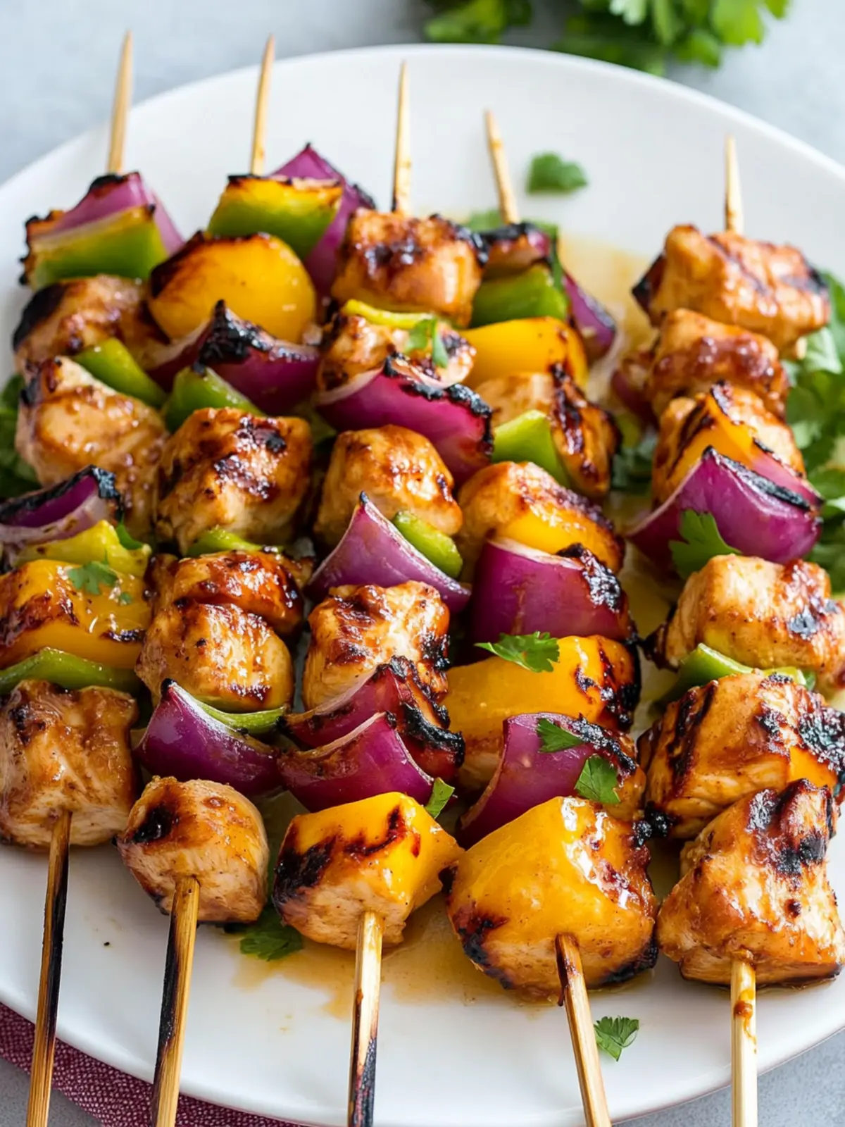 Grill Up Flavorful Hawaiian Chicken Kebabs for Summer Fun 2 Hawaiian Chicken Kebabs