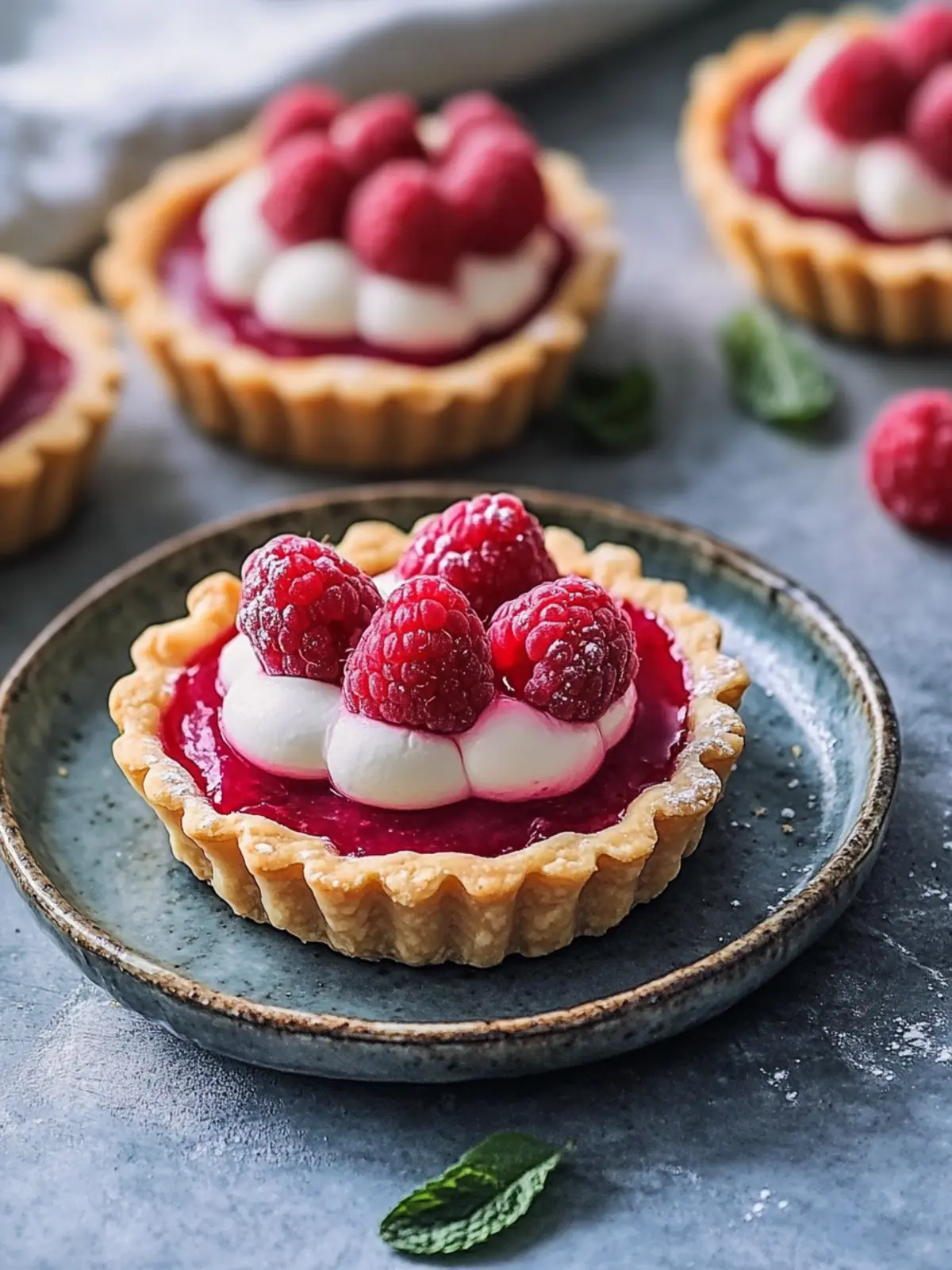Vegan Raspberry Curd Tarts: Easy Refreshing Summer Treats 4 Vegan Raspberry Curd Tarts: Easy, Refreshing Summer Delights
