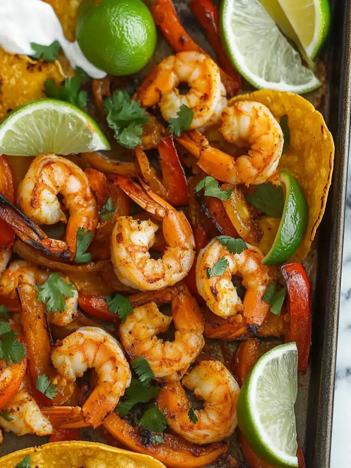 Quick and Flavorful Easy Sheet Pan Shrimp Fajitas Tonight 5 Easy Sheet Pan Shrimp Fajitas