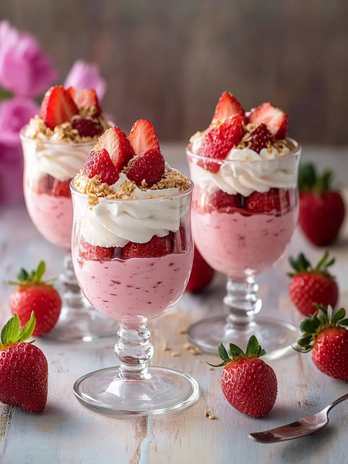 Delicious Strawberry Mousse Parfaits Recipe for Effortless Elegance 5 Delicious Strawberry Mousse Parfaits Recipe