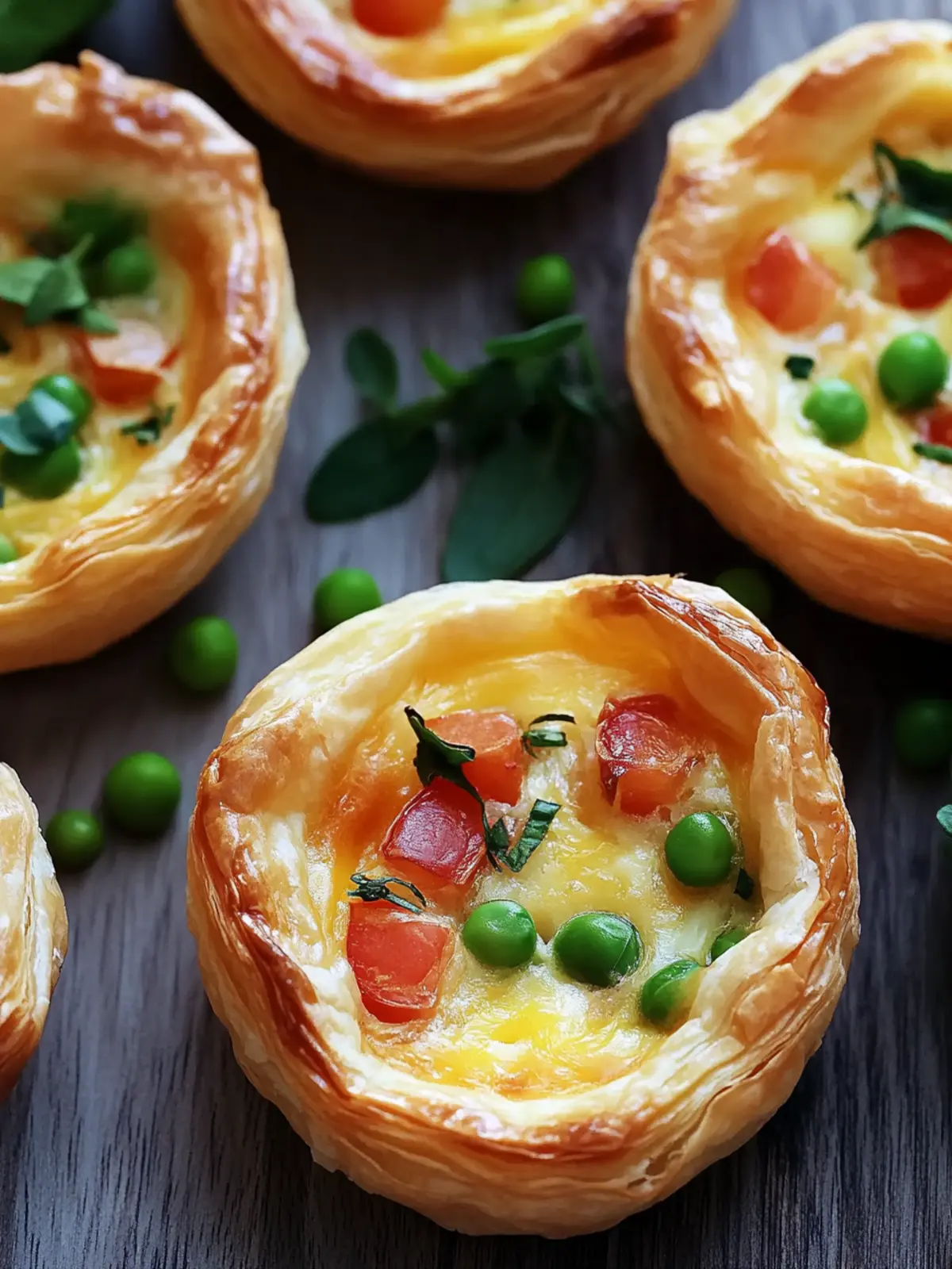 Easy Puff Pastry Mini Quiches for Effortless Brunch Fun 5 Easy Puff Pastry Mini Quiches