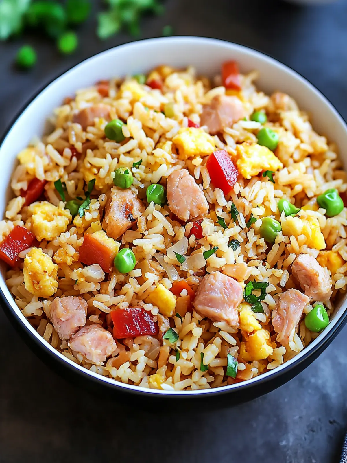 Delicious Hawaiian Fried Rice with Pineapple and Ham Magic 5 Hawaiian Fried Rice
