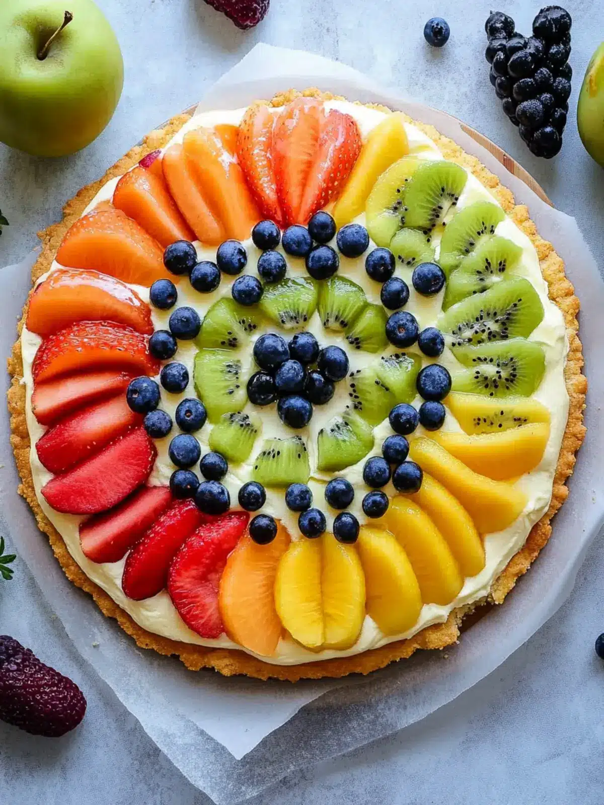 Delicious Easy Fruit Pizza with Cream Cheese for Summer Fun 5 Easy Fruit Pizza with Cream Cheese