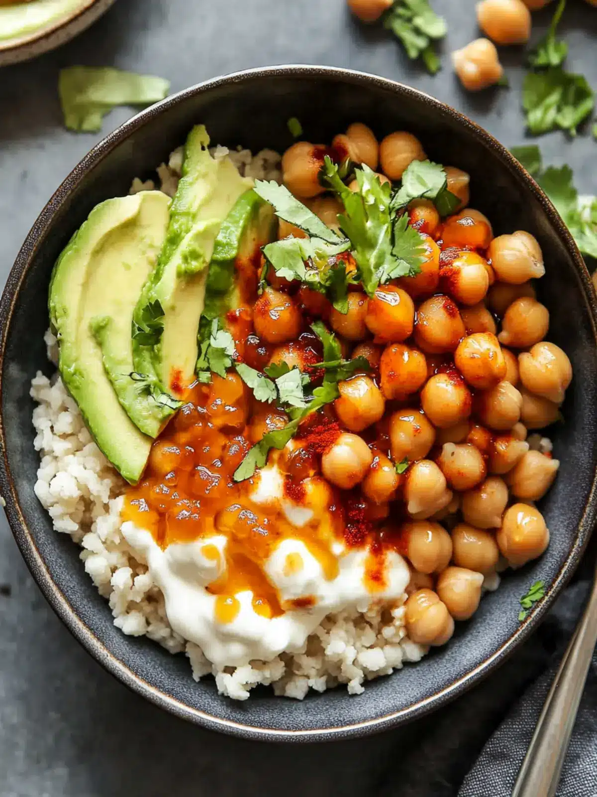 Irresistible Hot Honey Chickpea Bowls for a Tasty Meal Boost 4 Hot Honey Chickpea Bowls