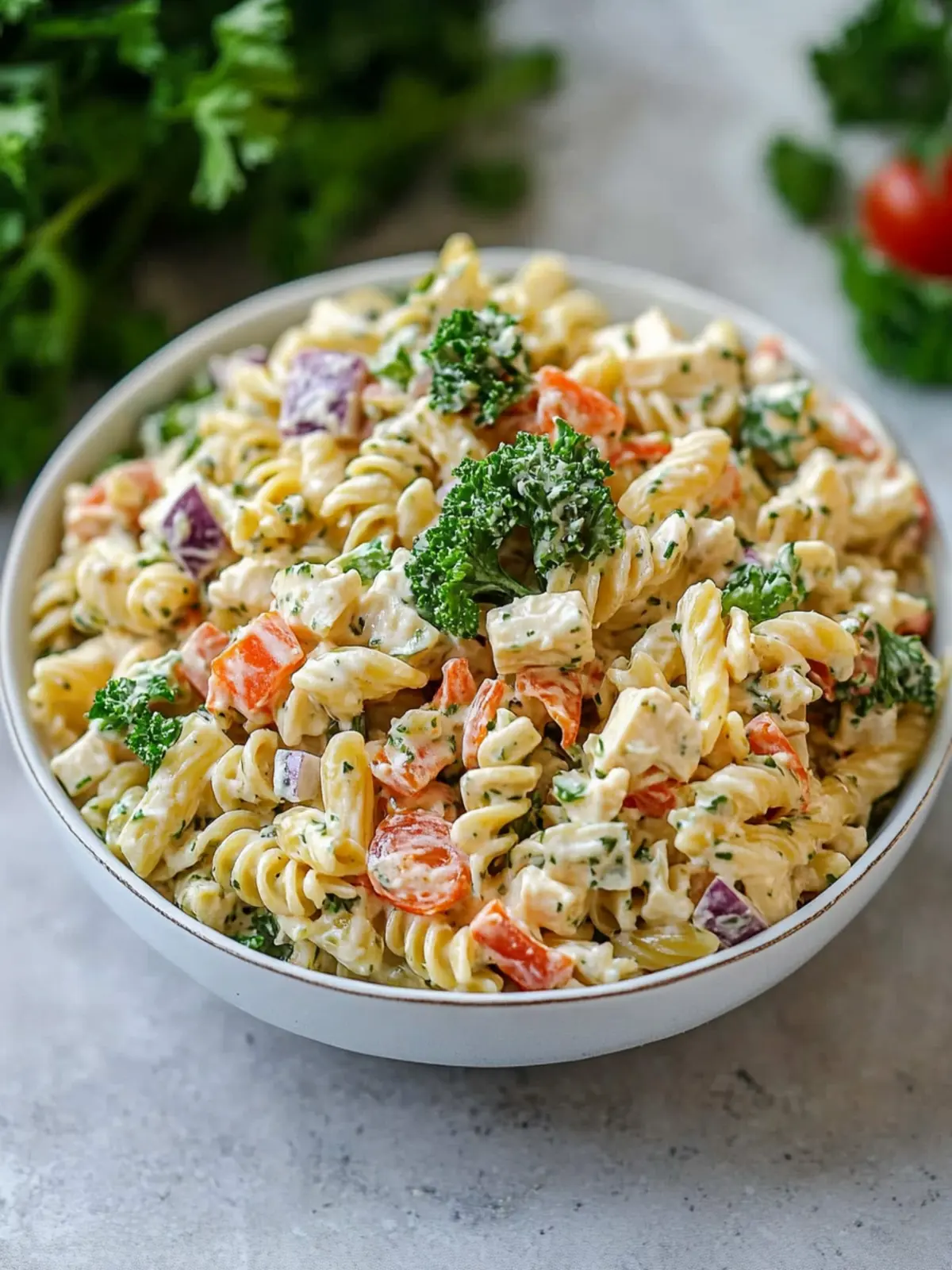 Creamy Ranch Protein Pasta Salad for Effortless Summer Meals 3 Creamy Ranch Protein Pasta Salad