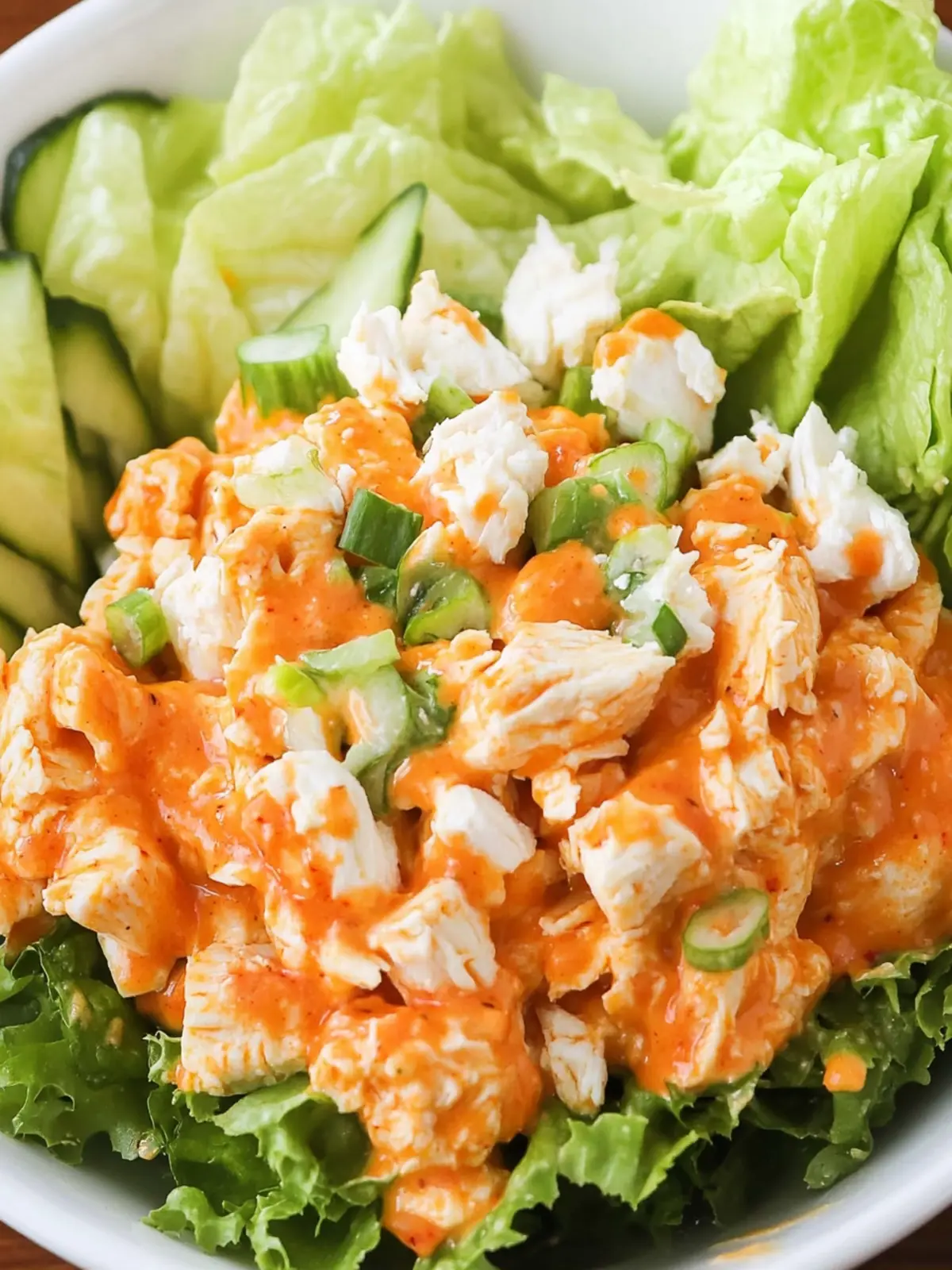 Quick and Creamy 10-Minute Buffalo Chicken Salad Delight 3 10-Minute Buffalo Chicken Salad