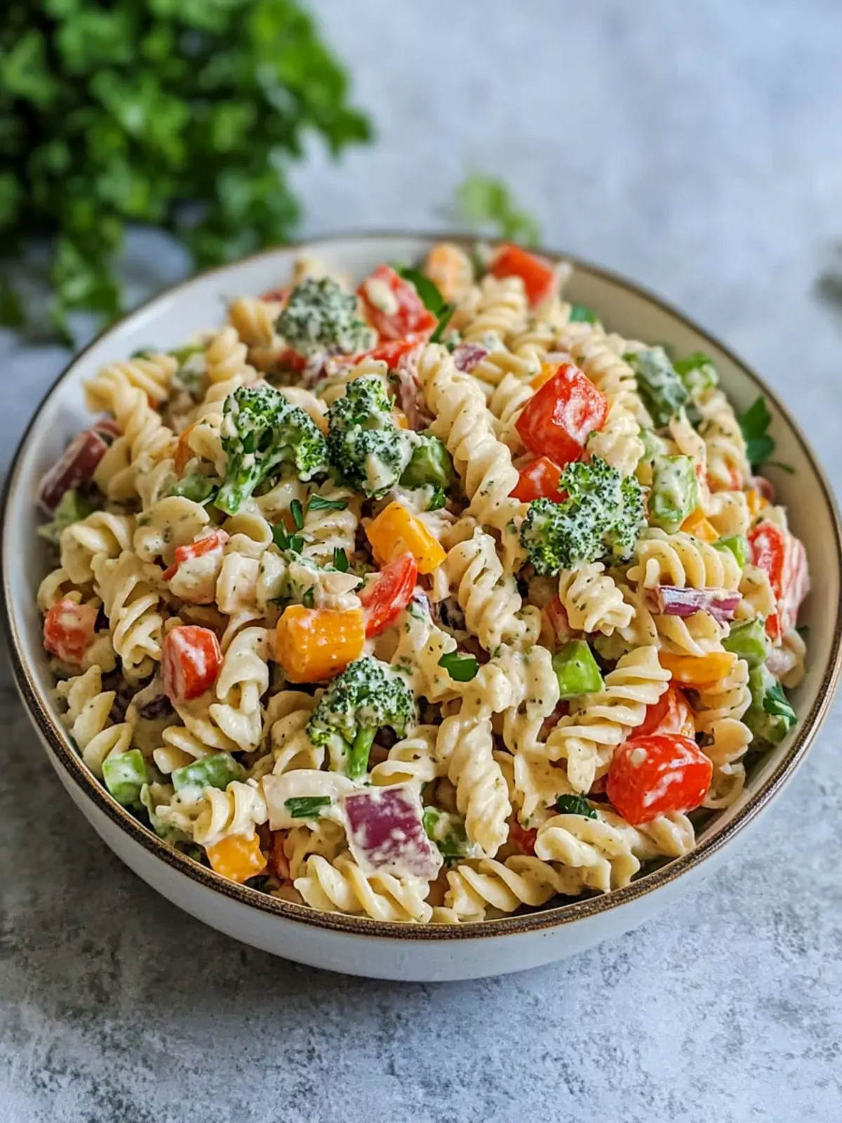 Creamy Ranch Protein Pasta Salad for Effortless Summer Meals 5 Creamy Ranch Protein Pasta Salad