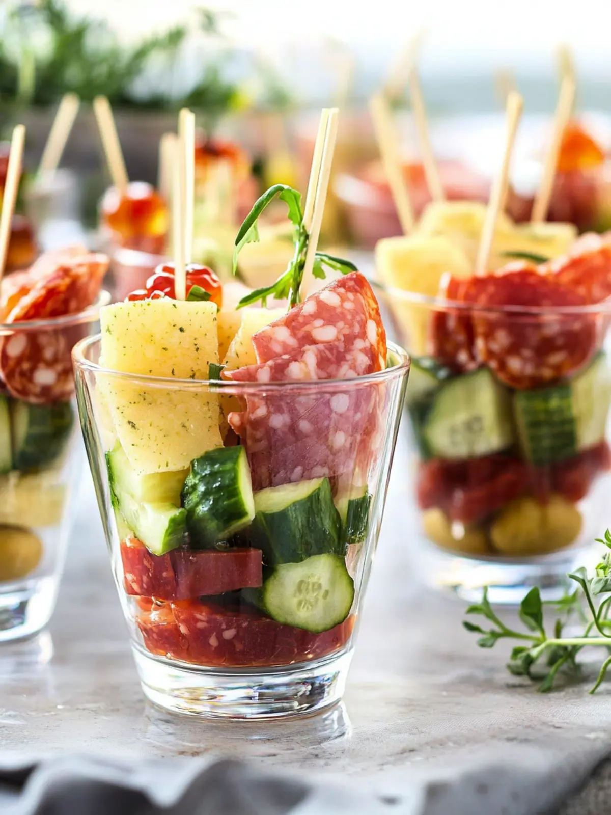 Charcuterie Cups: Easy, Elegant Bites for Any Gathering 5 Charcuterie Cups