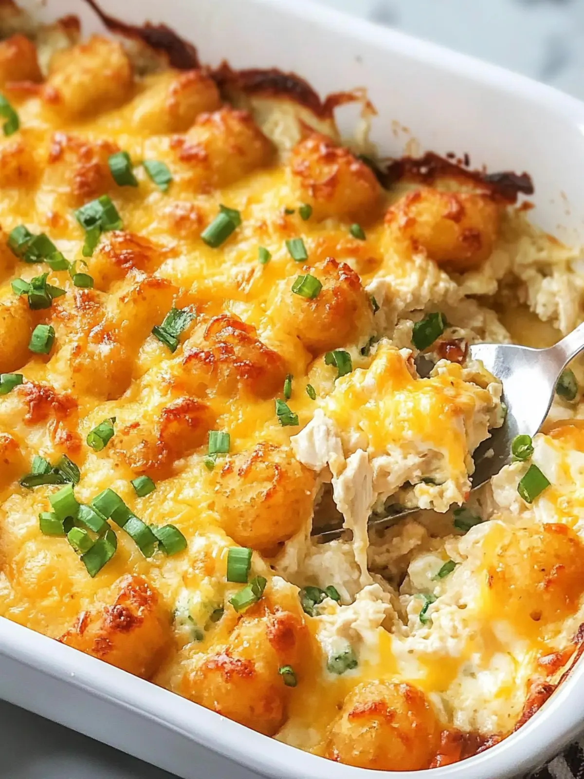 Cracked Out Chicken Tater Tot Casserole: Family Dinner Bliss 5 Cracked Out Chicken Tater Tot Casserole