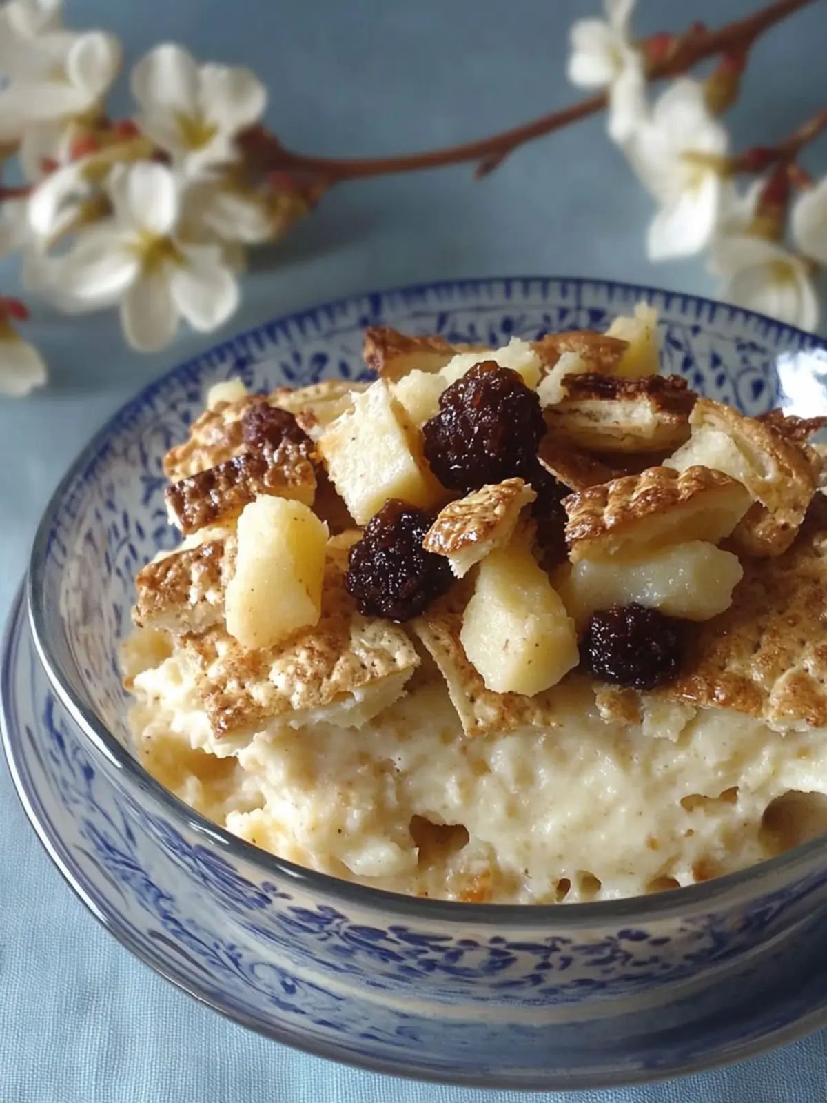 Sweet Matzoh Pudding for Passover: A Cozy Apple-Raisin Treat 4 Matzoh Pudding for Passover