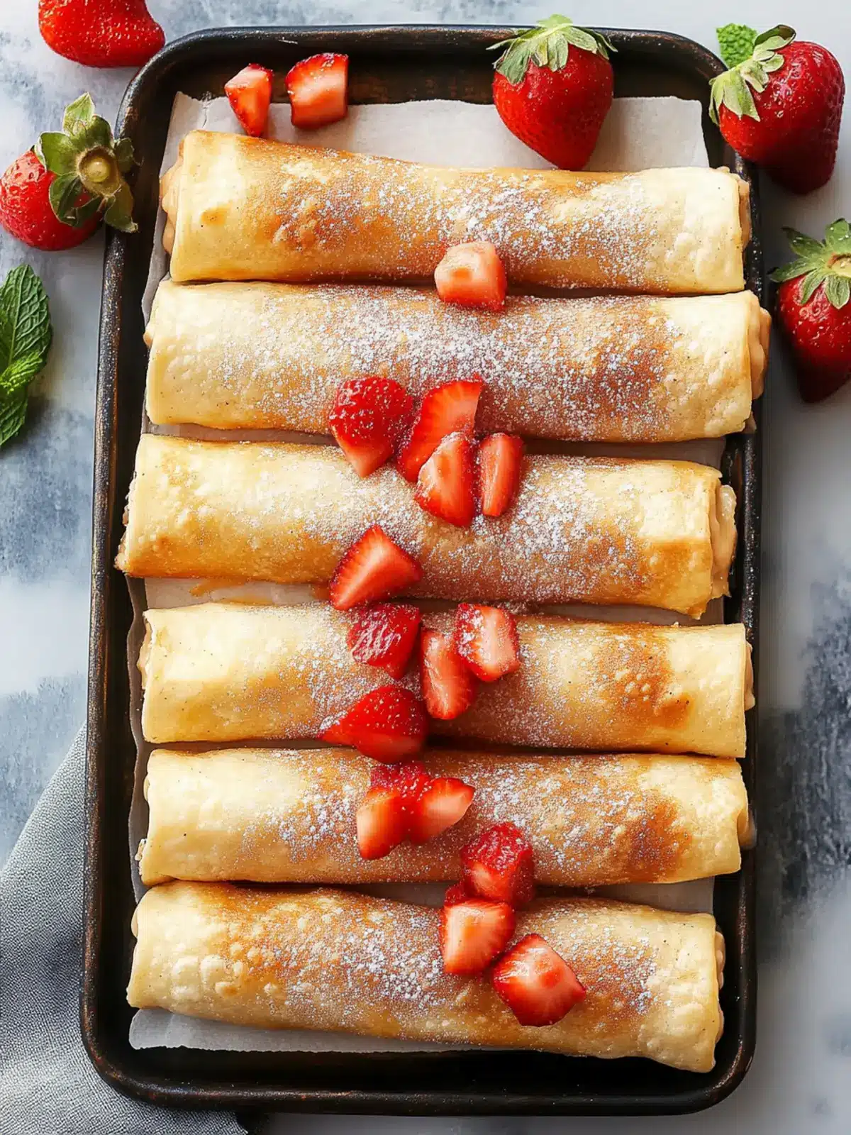 Cheesecake Taquitos: Sweet Bites of Creamy Bliss 3 Cheesecake Taquitos