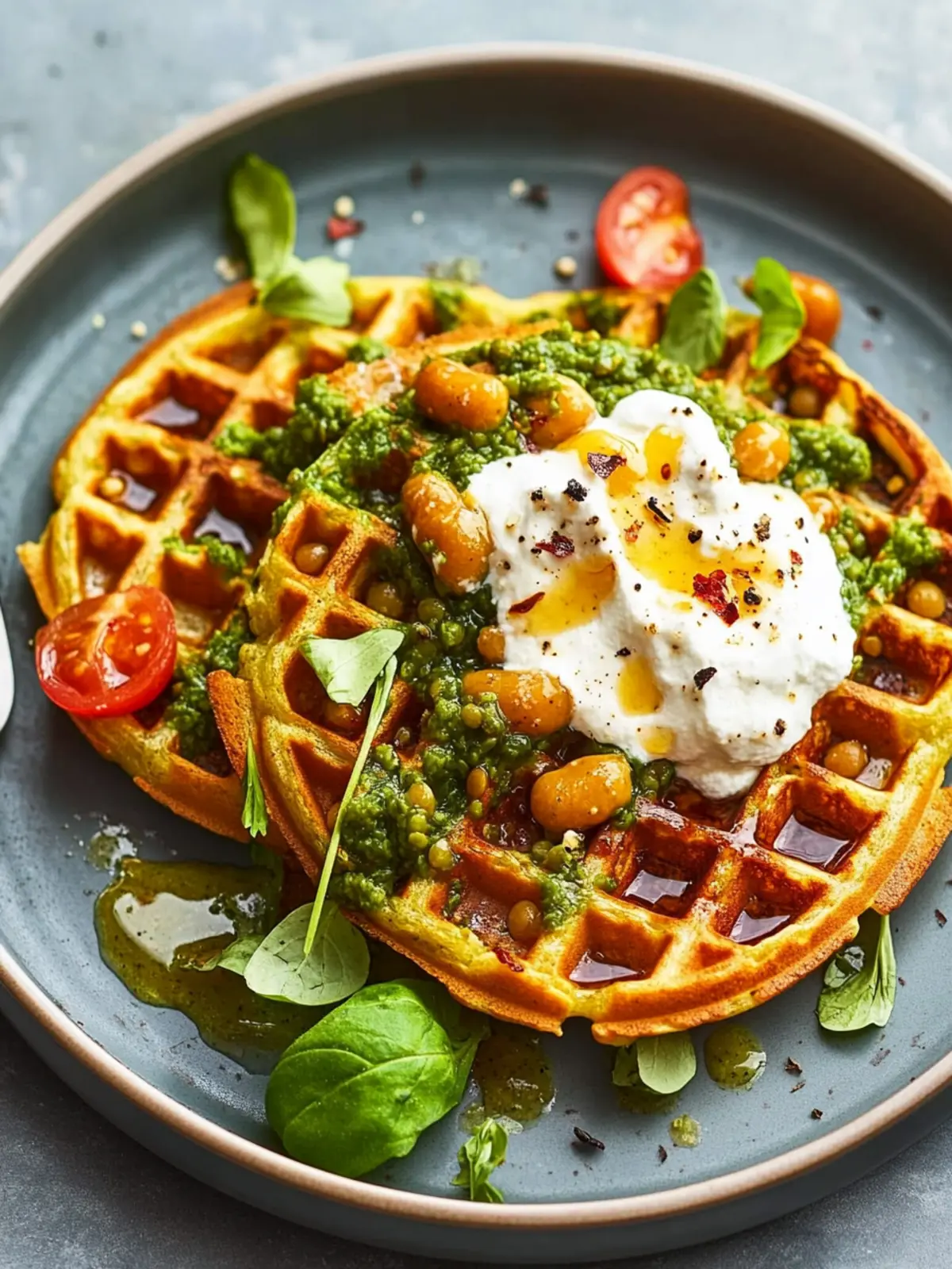 Savory Lentil Waffles: A Protein-Packed Flavor Adventure 2 Savory Lentil Waffles