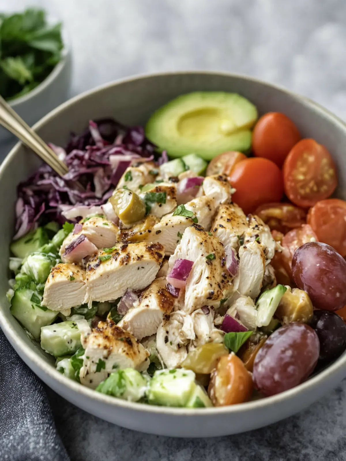 Delicious Healthy California Chicken Salad Recipe with a Twist 3 Healthy California Chicken Salad Recipe