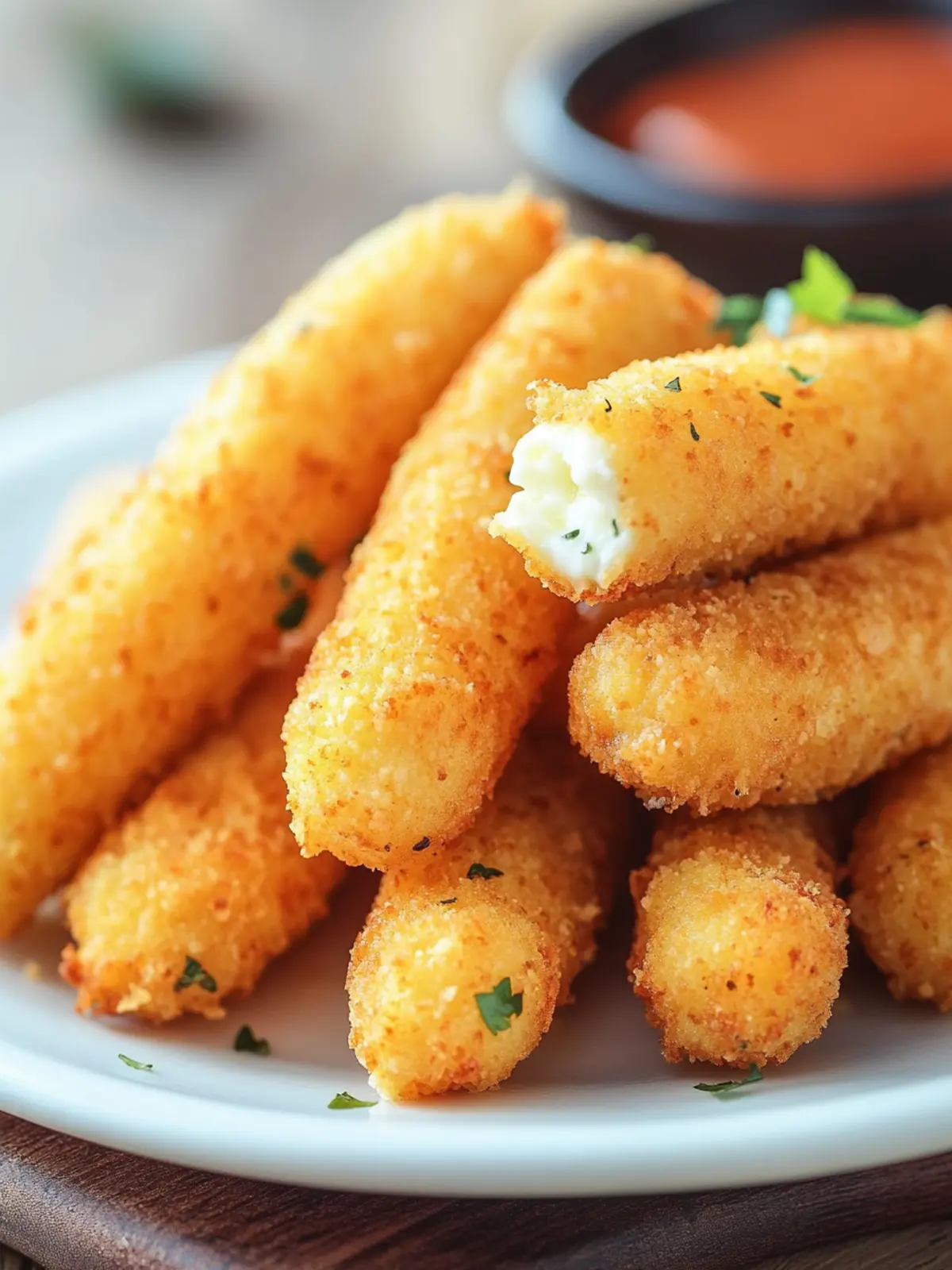 Easy Fried Mozzarella Cheese Sticks Ready in 25 Minutes 4 Easy Fried Mozzarella Cheese Sticks