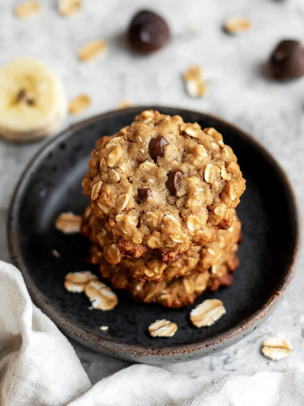 Oat Peanut Butter Banana Cookies That Everyone Can Enjoy 5 Oat Peanut Butter Banana Cookies {without Eggs}