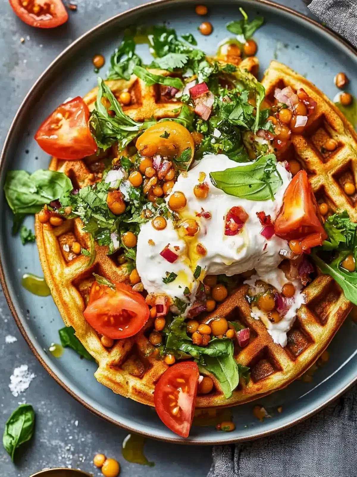 Savory Lentil Waffles: A Protein-Packed Flavor Adventure 3 Savory Lentil Waffles
