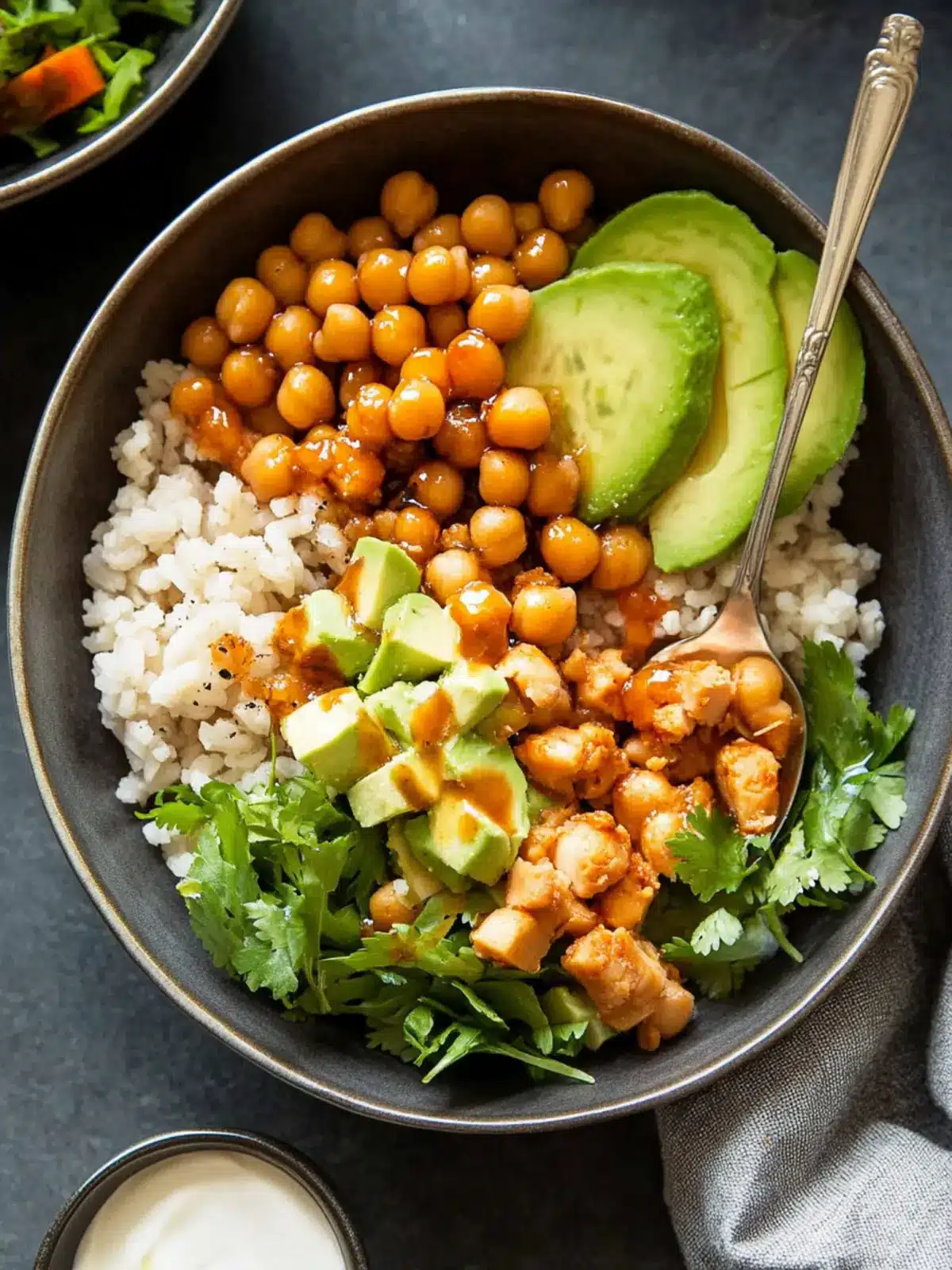 Irresistible Hot Honey Chickpea Bowls for a Tasty Meal Boost 3 Hot Honey Chickpea Bowls