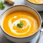 Comforting Creamy Carrot and Ginger Soup That's Dairy-Free 6 Creamy Carrot and Ginger Soup (Dairy-Free)