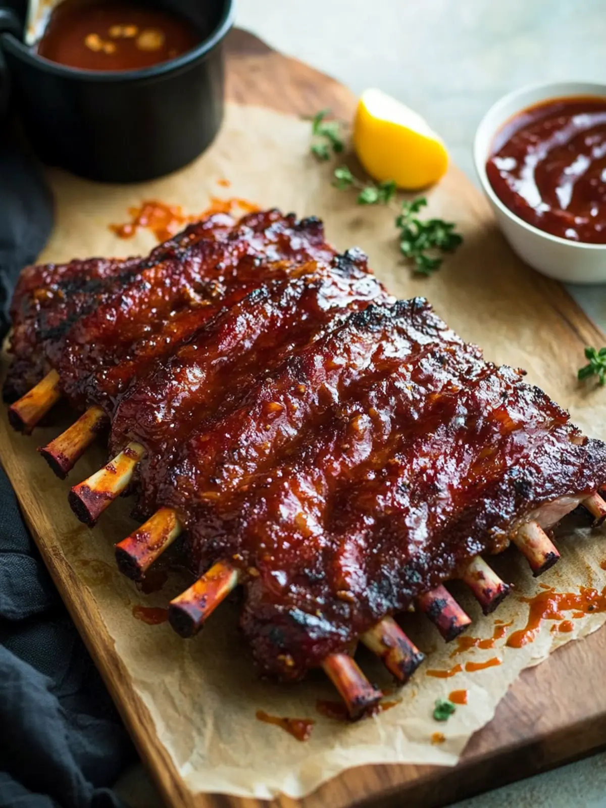 Savory Oven Baked Ribs That Slip Right Off the Bone 2 Oven Baked Ribs