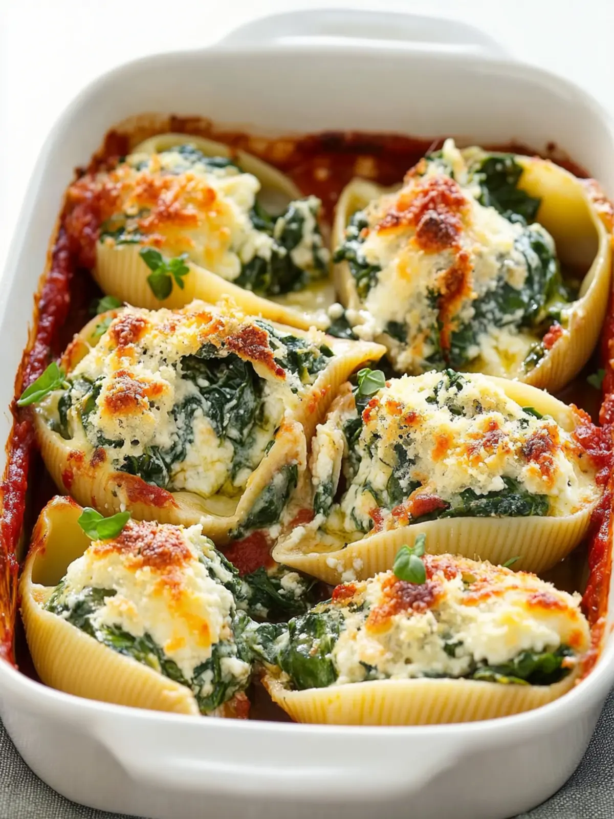 Cheesy Spinach and Ricotta Stuffed Shells for Comforting Nights 5 Spinach and Ricotta Stuffed Shells