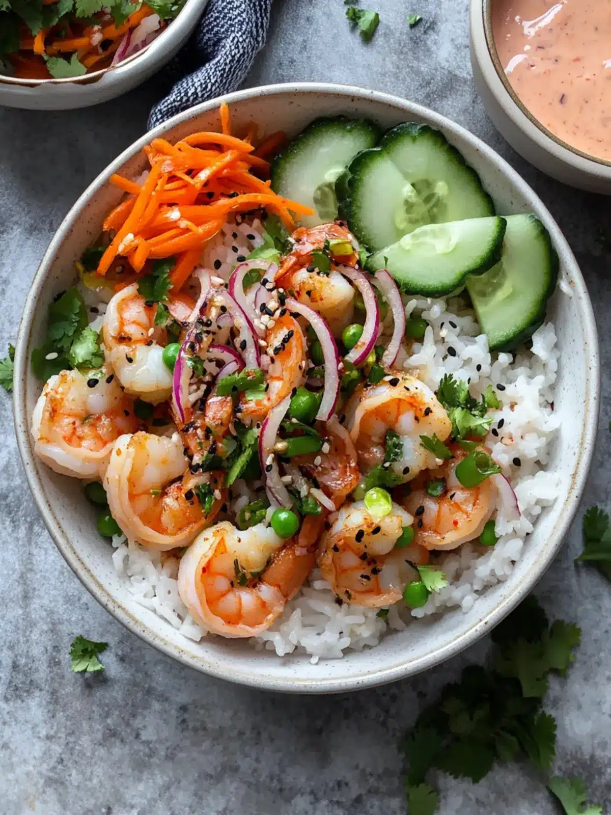 Shrimp Rice Bowls with Spicy Mayo for Quick Weeknight Bliss 2 Shrimp Rice Bowls with Spicy Mayo