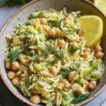Delicious Lemon Dill Chickpea Orzo Salad for Healthy Living 10 Lemon Dill Chickpea Orzo Salad
