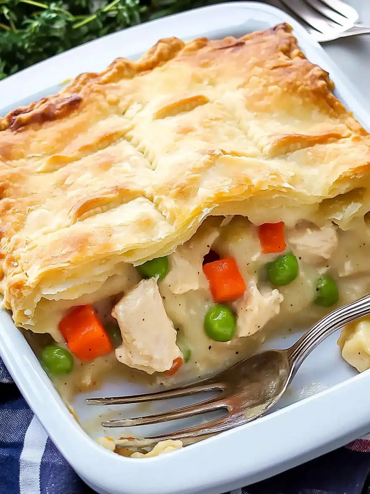 Comforting Chicken Pot Pie Casserole in Just 45 Minutes 2 Chicken Pot Pie Casserole
