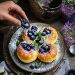 Wild Blueberry Ricotta Sweet Buns: Delight in Vatrushka Magic 3 Wild Blueberry Ricotta Sweet Buns: Slavic-Inspired Vatruschka Buns