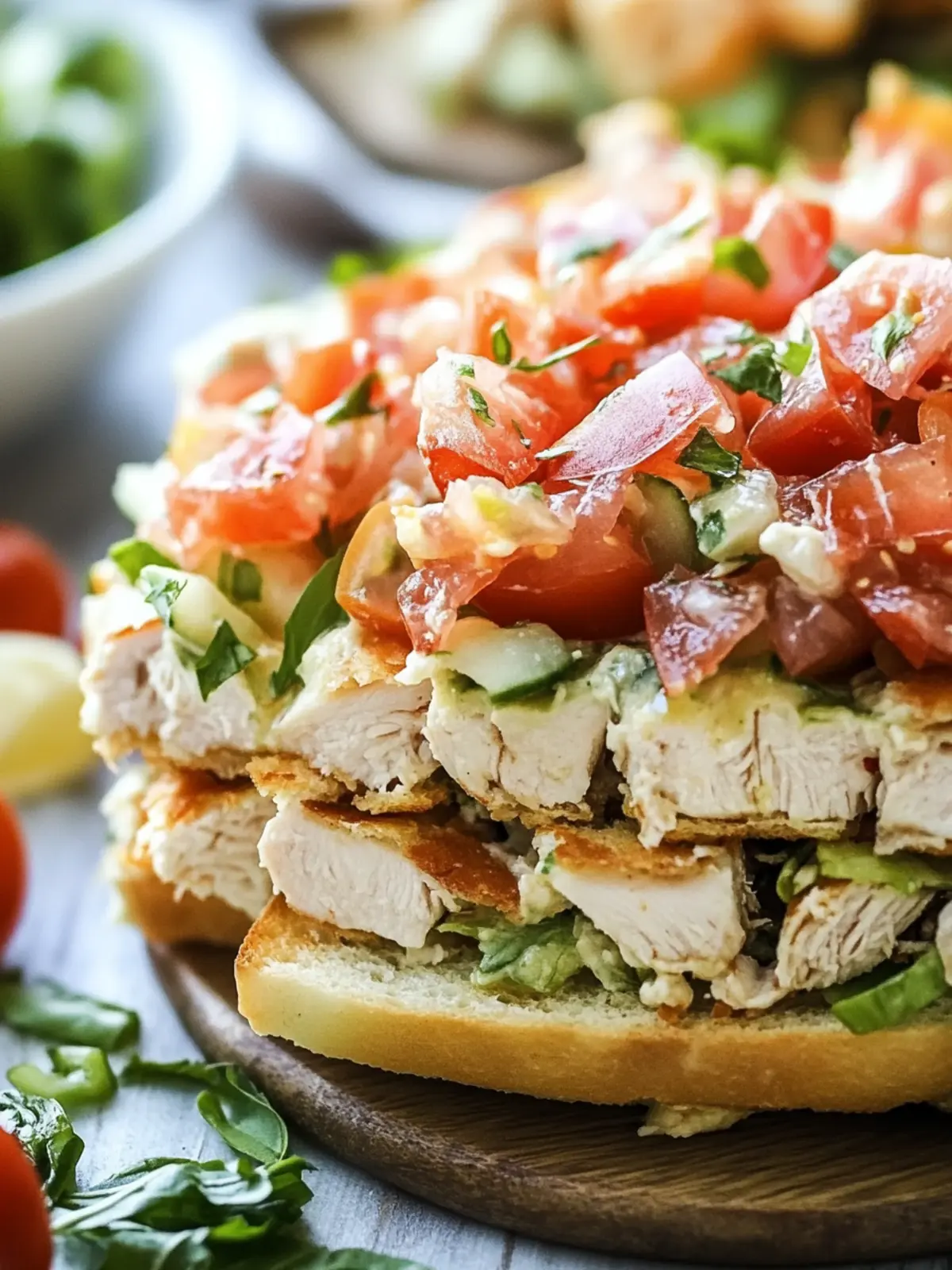 Savory Chicken Club Sandwich Dip for Ultimate Snack Bliss 3 Savory Chicken Club Sandwich Dip for Ultimate Snack Bliss