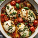 Caprese Chicken Cutlets with Blistered Tomatoes in 30 Minutes 7 Caprese Chicken Cutlets with Blistered Tomatoes