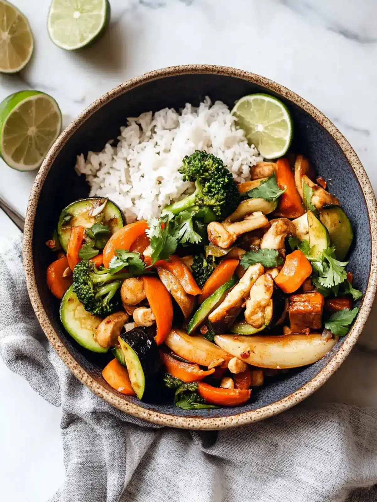 Vibrant Flavorful Thai Vegetable Stir-Fry Ready in 20 Minutes 2 Flavorful Thai Vegetable Stir-Fry