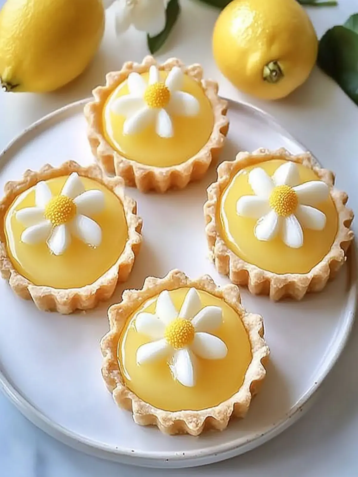 Lemon Tartlets: Sweet Sunshine in Every Delicious Bite 3 Lemon Tartlets