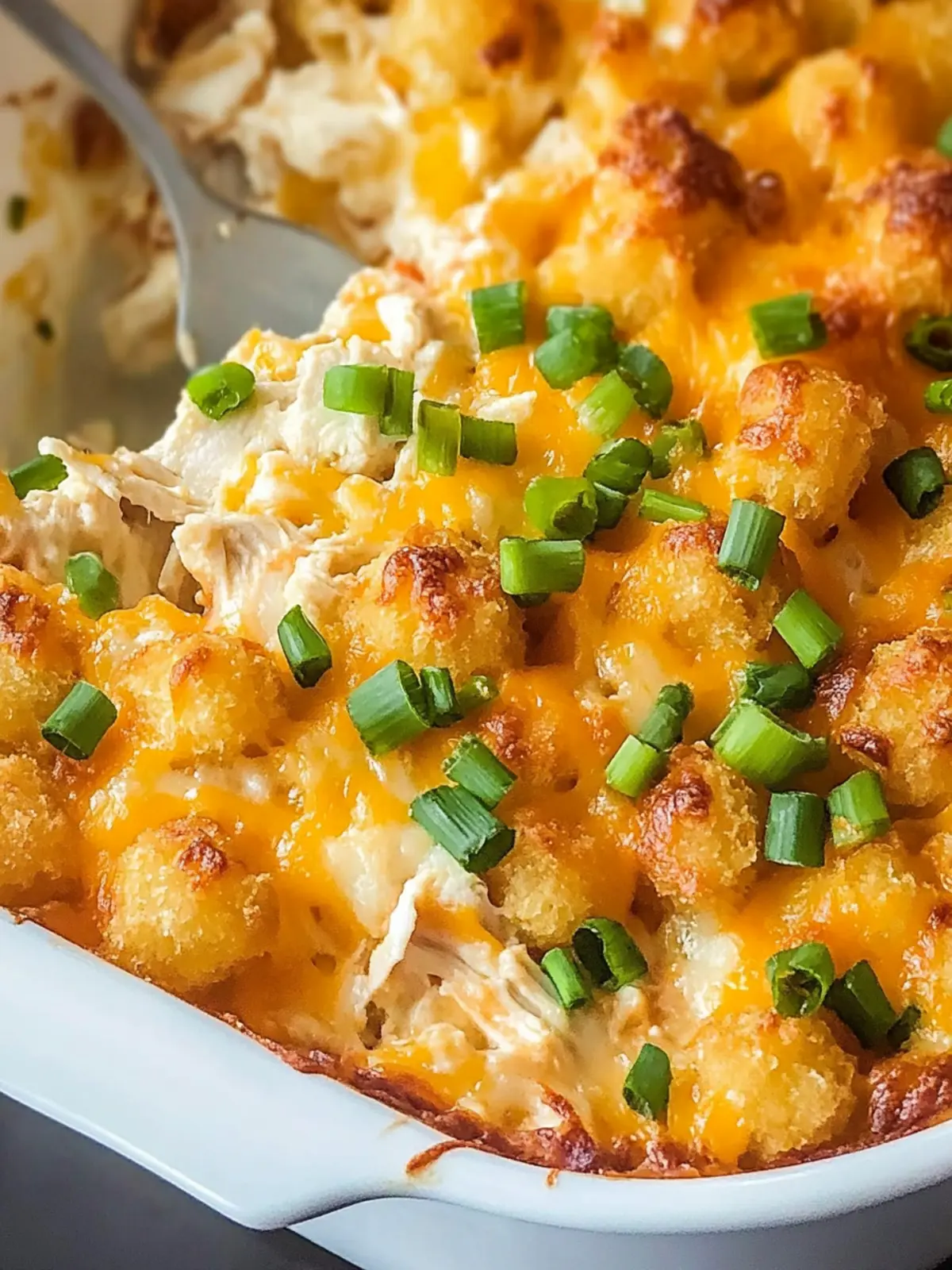 Cracked Out Chicken Tater Tot Casserole: Family Dinner Bliss 3 Cracked Out Chicken Tater Tot Casserole