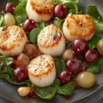 Scallops with Grapes and Watercress: A Healthy Flavor Adventure 7 Scallops with Grapes and Watercress