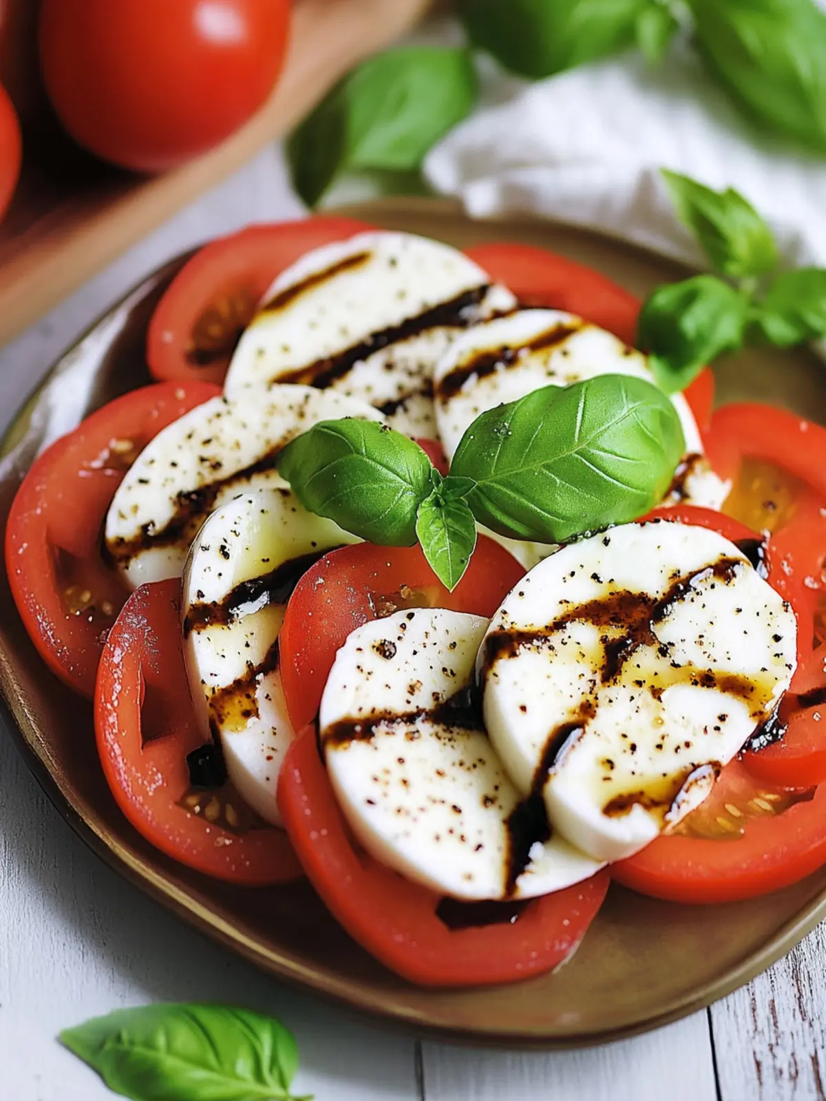 Ultimate Italian Balsamic Caprese Salad Your New Summer Favorite 5 Italian Balsamic Caprese Salad
