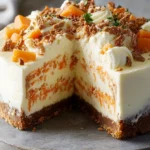 Carrot Cake Cheesecake with Creamy Topping for Sweet Moments 6 Carrot Cake Cheesecake with Creamy Topping