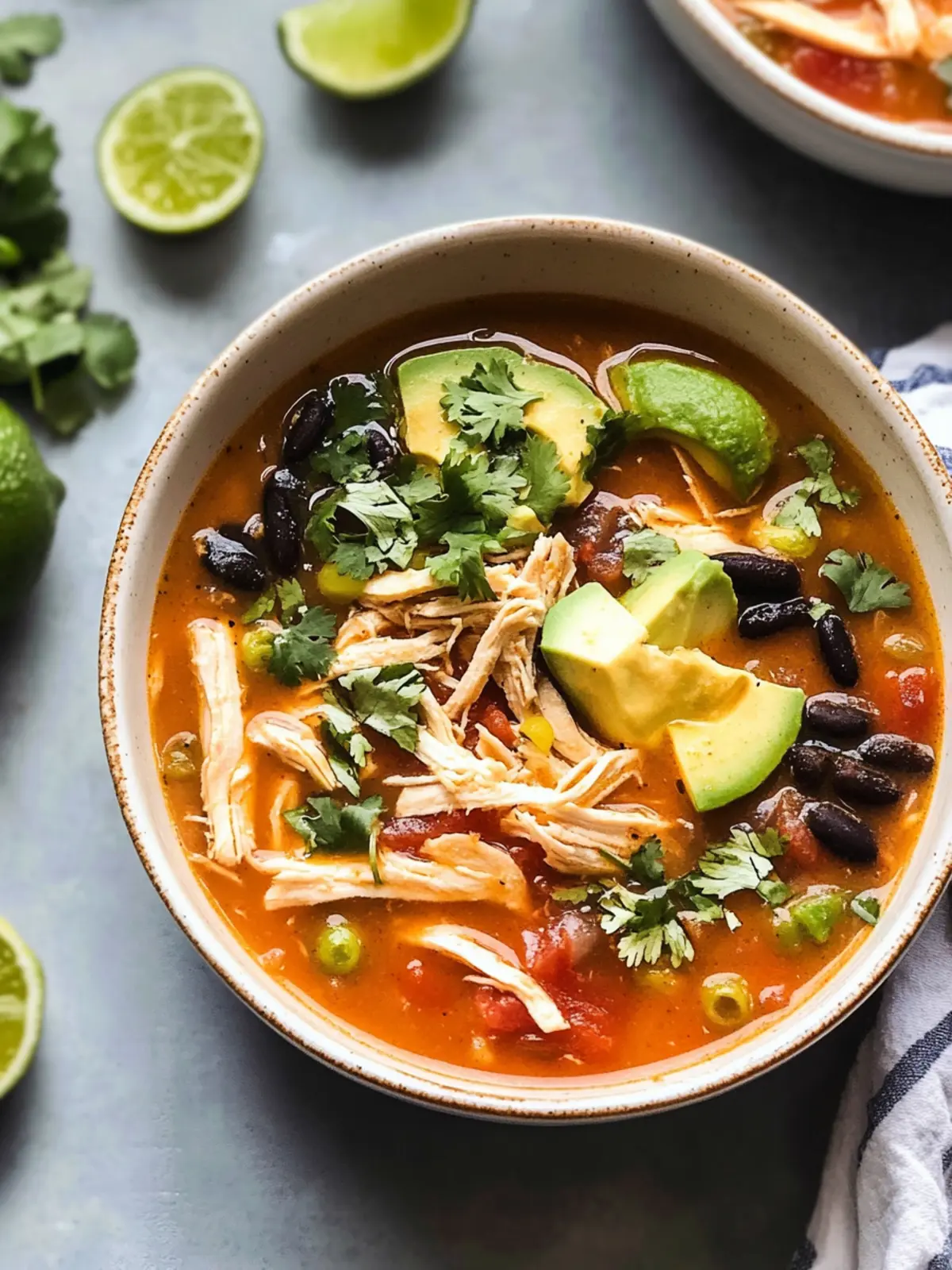 Hearty Slow Cooker Chicken Tortilla Soup for Cozy Nights 5 Slow Cooker Chicken Tortilla Soup