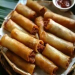 Crispy Lumpiang Shanghai: Irresistible Pork Eggrolls Delight 23 Lumpiang Shanghai (Pork Eggrolls)