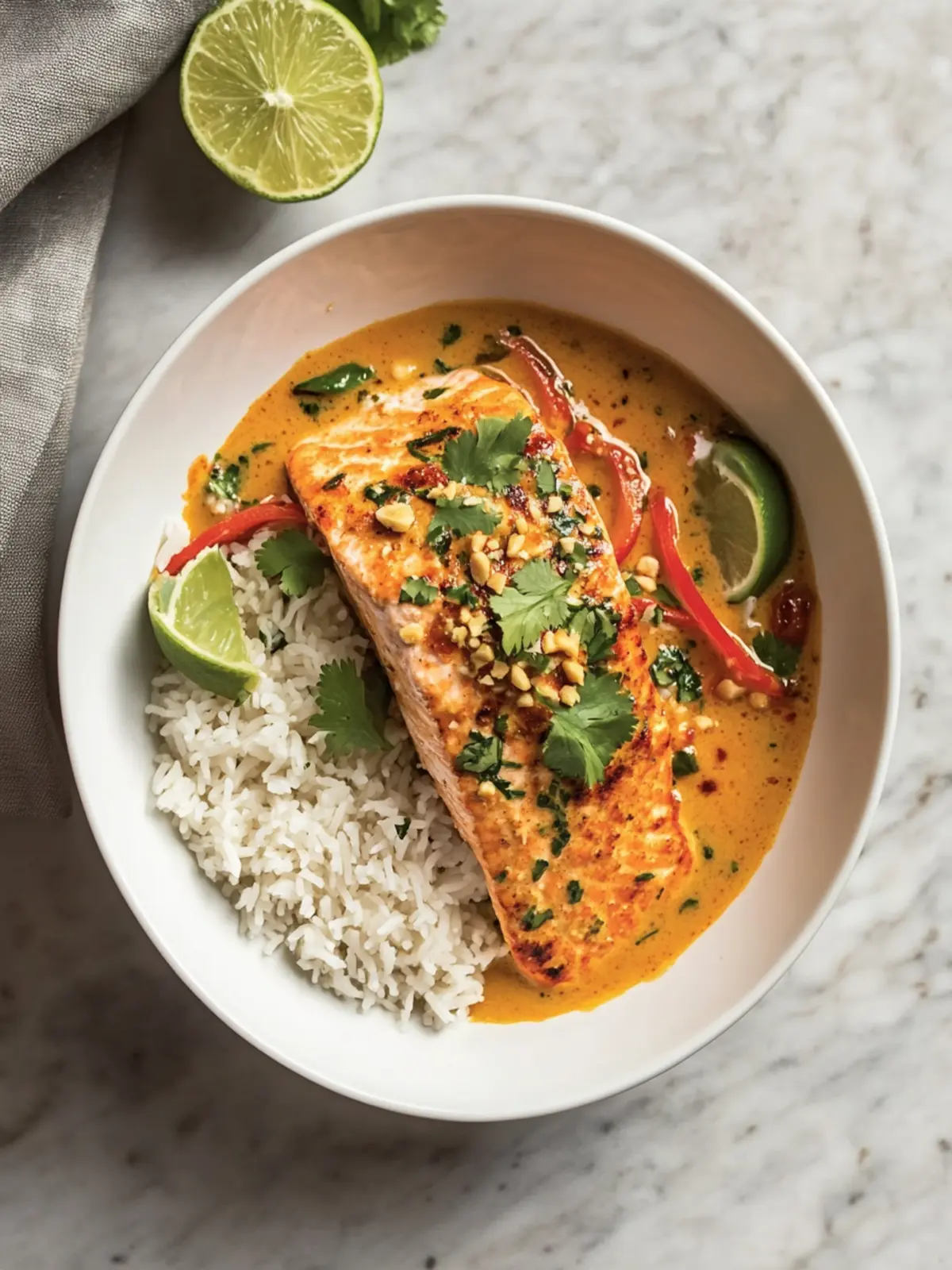 Wholesome Red Thai Curry Salmon Ready in Just 30 Minutes 2 Red Thai Curry Salmon