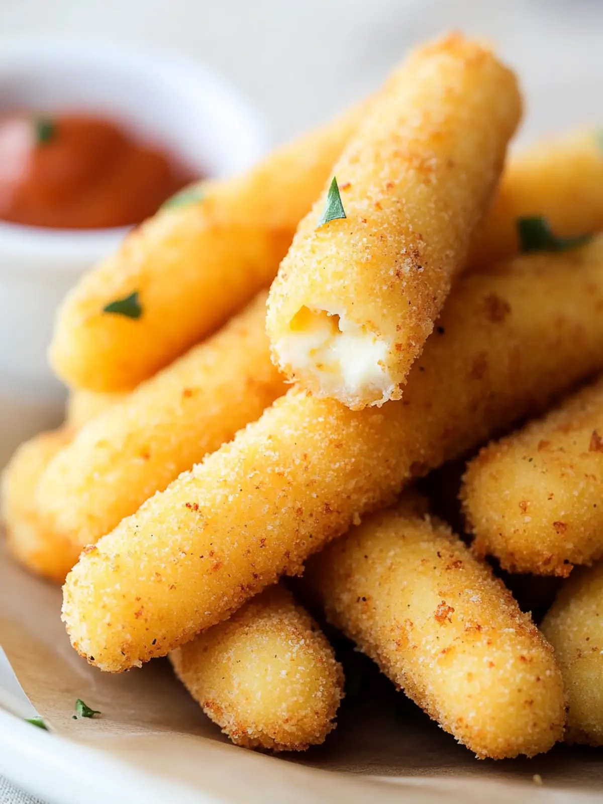 Easy Fried Mozzarella Cheese Sticks Ready in 25 Minutes 3 Easy Fried Mozzarella Cheese Sticks