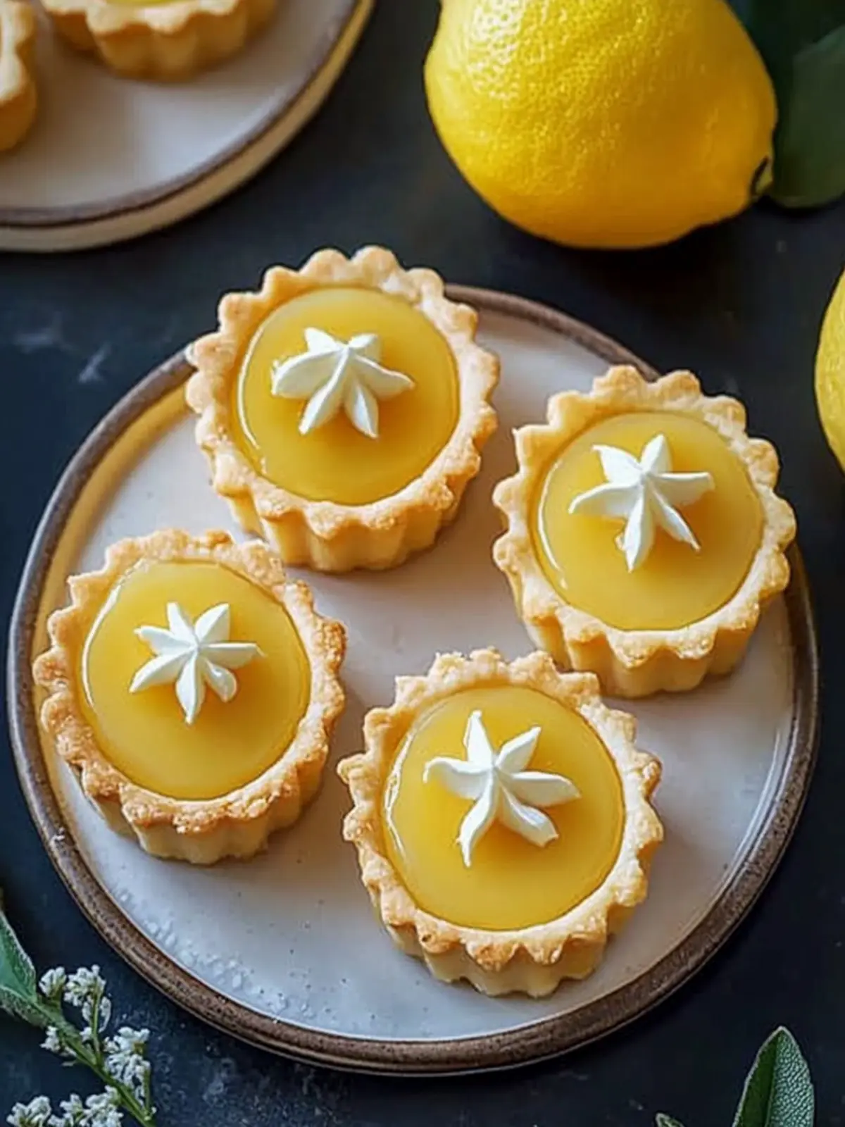 Lemon Tartlets: Sweet Sunshine in Every Delicious Bite 5 Lemon Tartlets