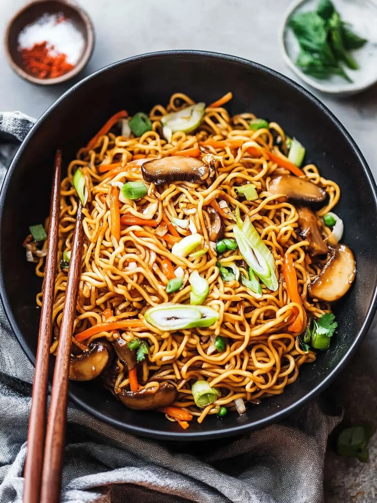Easy Vegan Mushroom Chow Mein: Quick, Flavorful Dinner Delight 5 Easy Vegan Mushroom Chow Mein