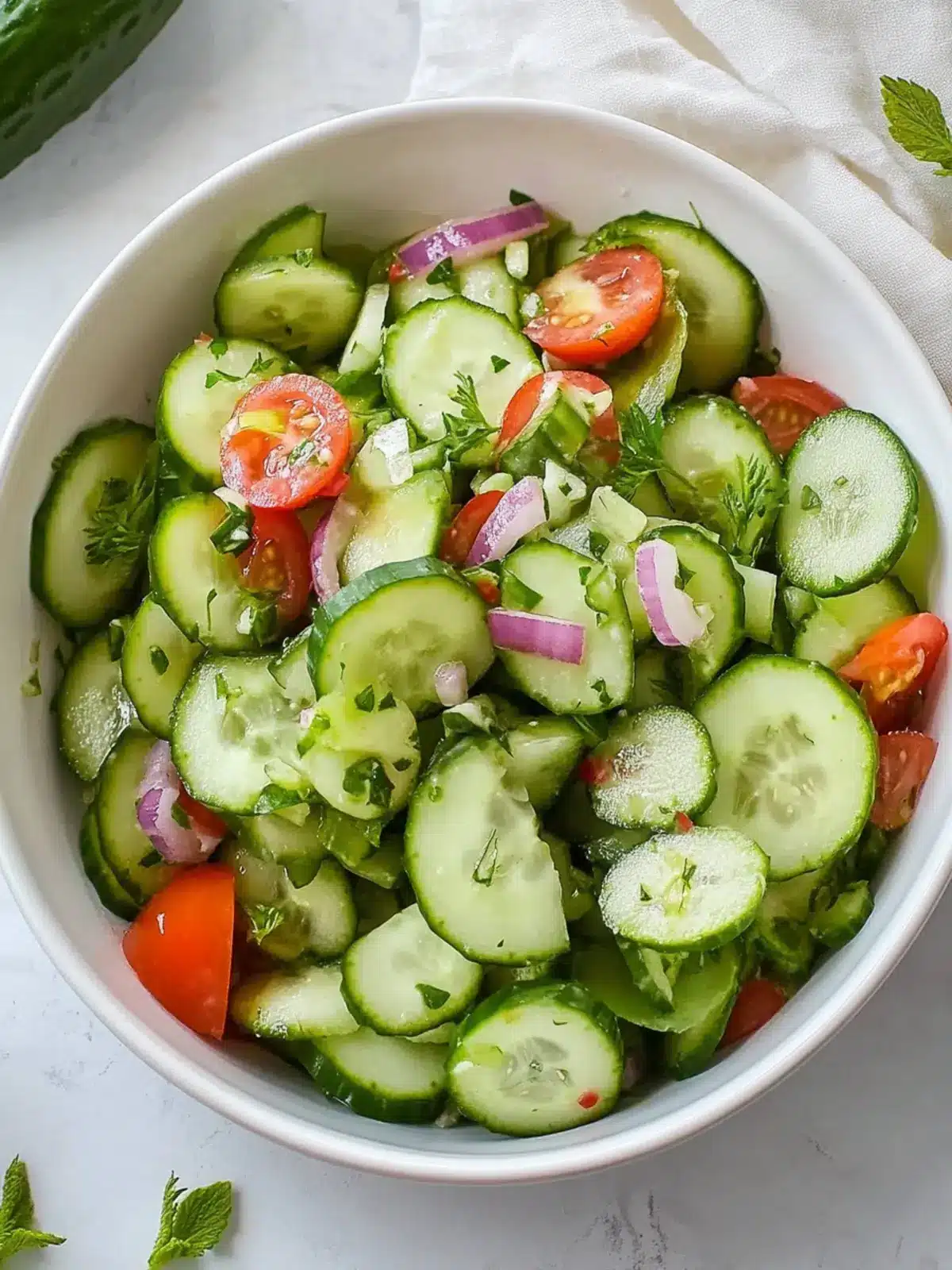 Fresh, Fast, and Full of Flavor: Your Go-To Cucumber Salad 5 Fresh, Fast, and Full of Flavor: The Cucumber Salad You’ll Be Making on Repeat