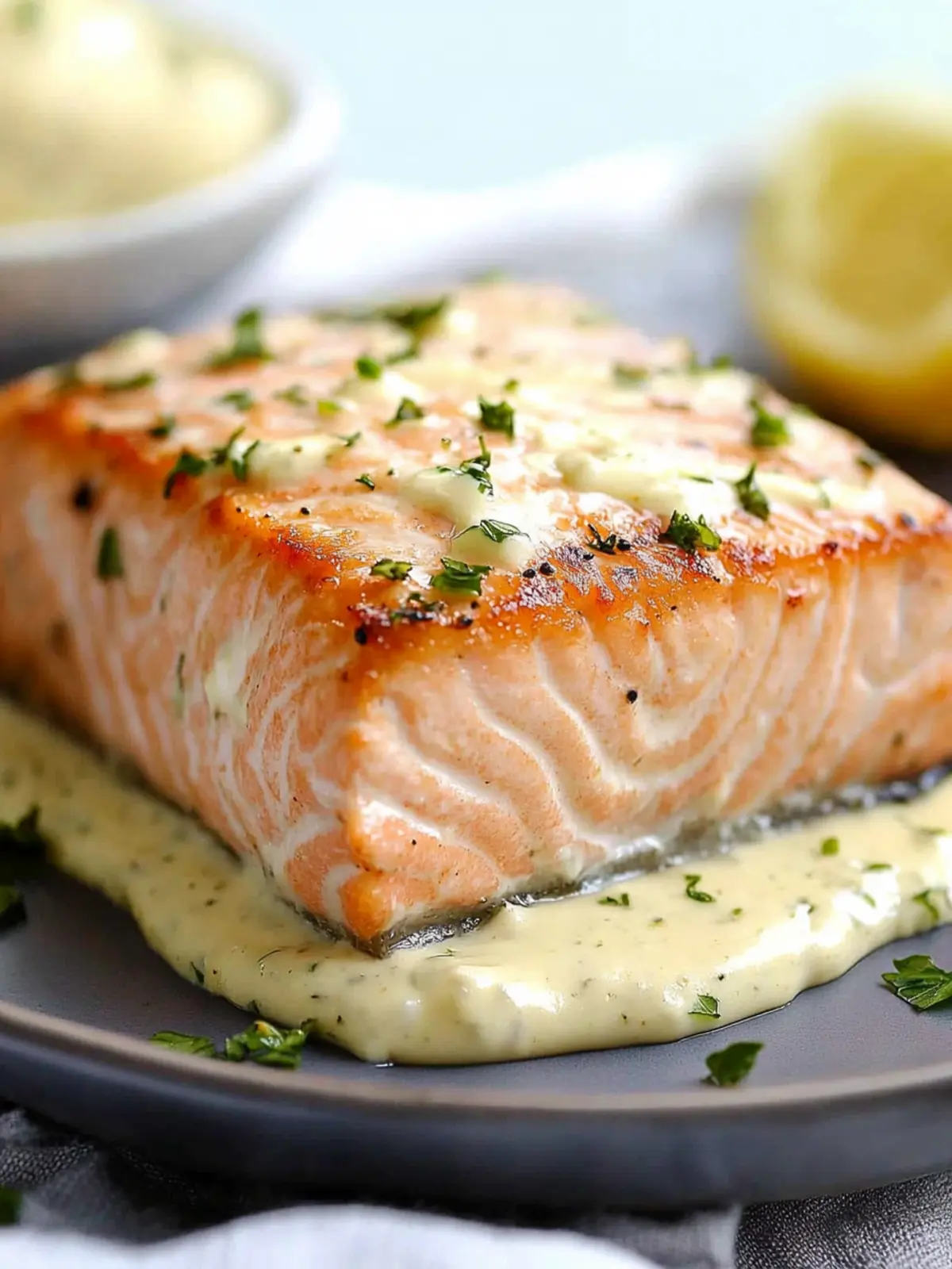 Quick Baked Salmon With Mayo Recipe: Creamy & Deliciously Easy 5 Quick Baked Salmon With Mayo Recipe: Easy & Creamy