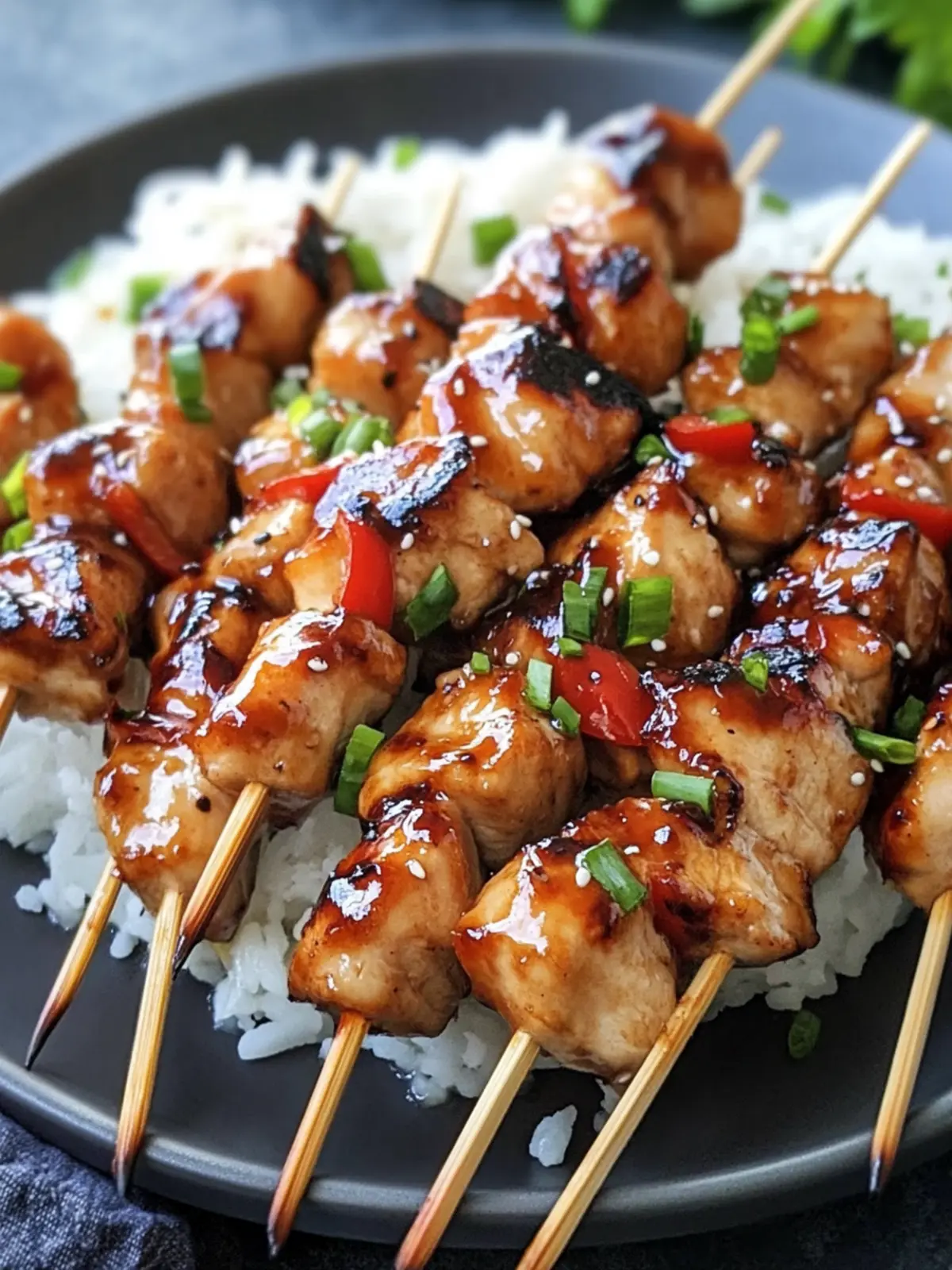 Savory Teriyaki Chicken Skewers for Your Summer BBQ Delight 5 Teriyaki Chicken Skewers