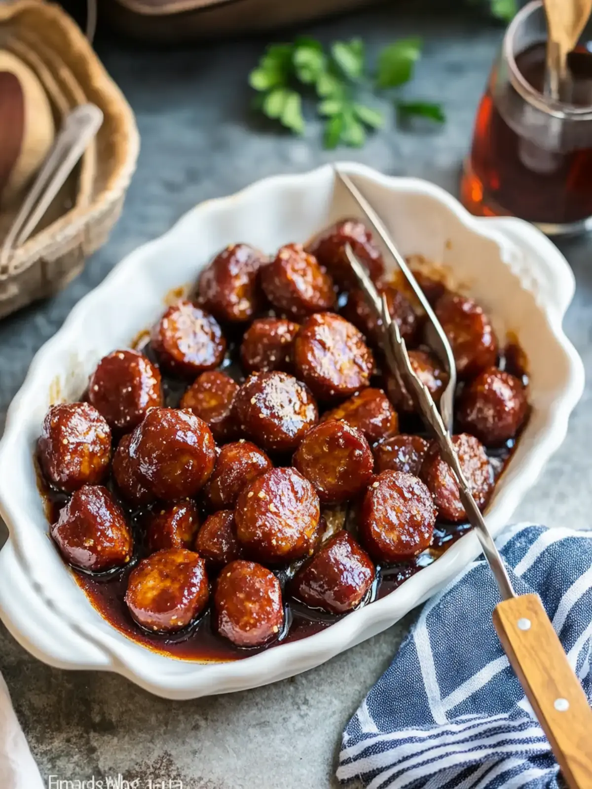 Irresistible Maple Bourbon BBQ Kielbasa Bites in 25 Minutes 5 Maple Bourbon BBQ Kielbasa Bites