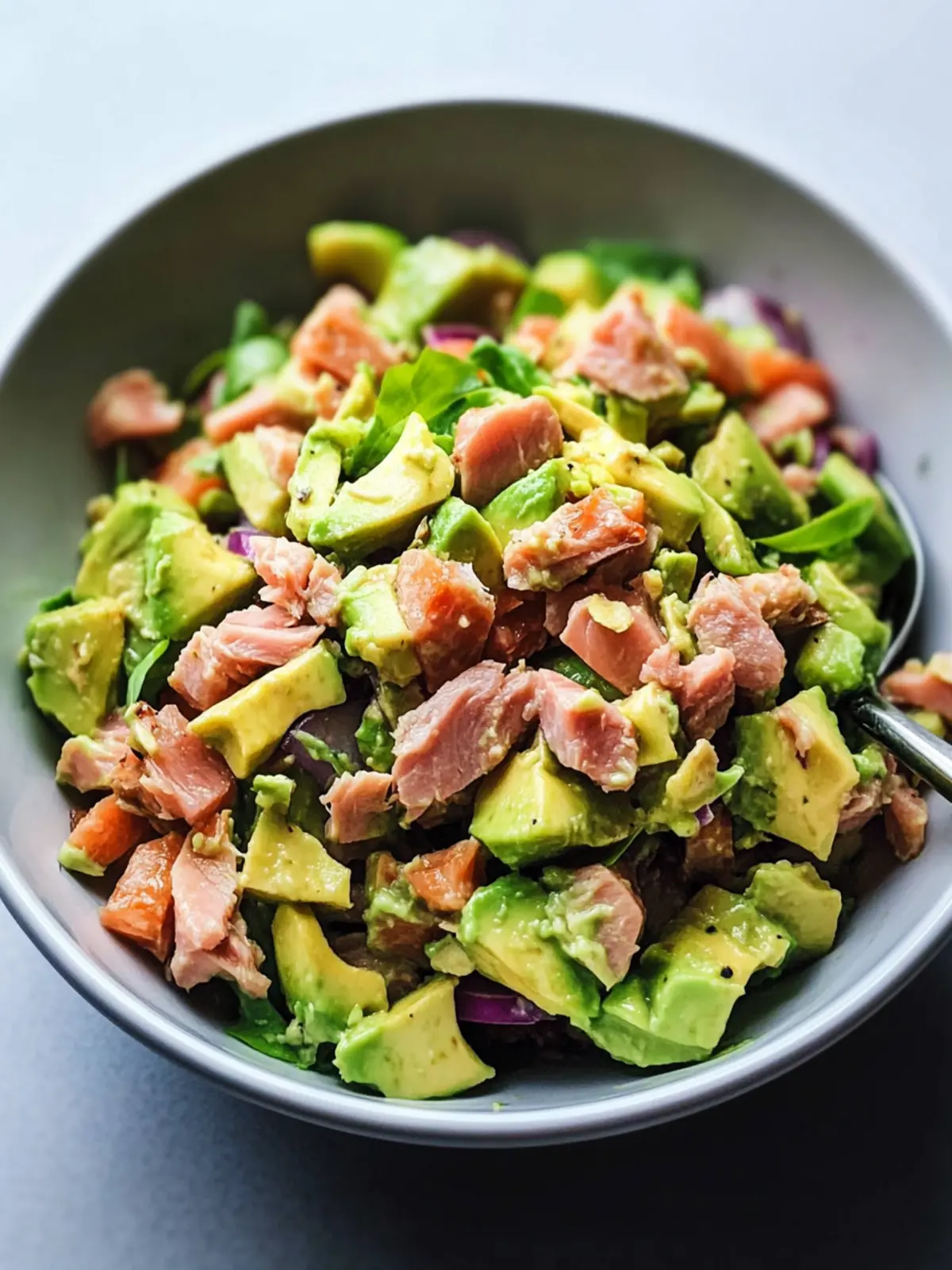 Avocado Tuna Salad: Quick, Creamy Delight for Healthy Eating 4 Avocado Tuna Salad