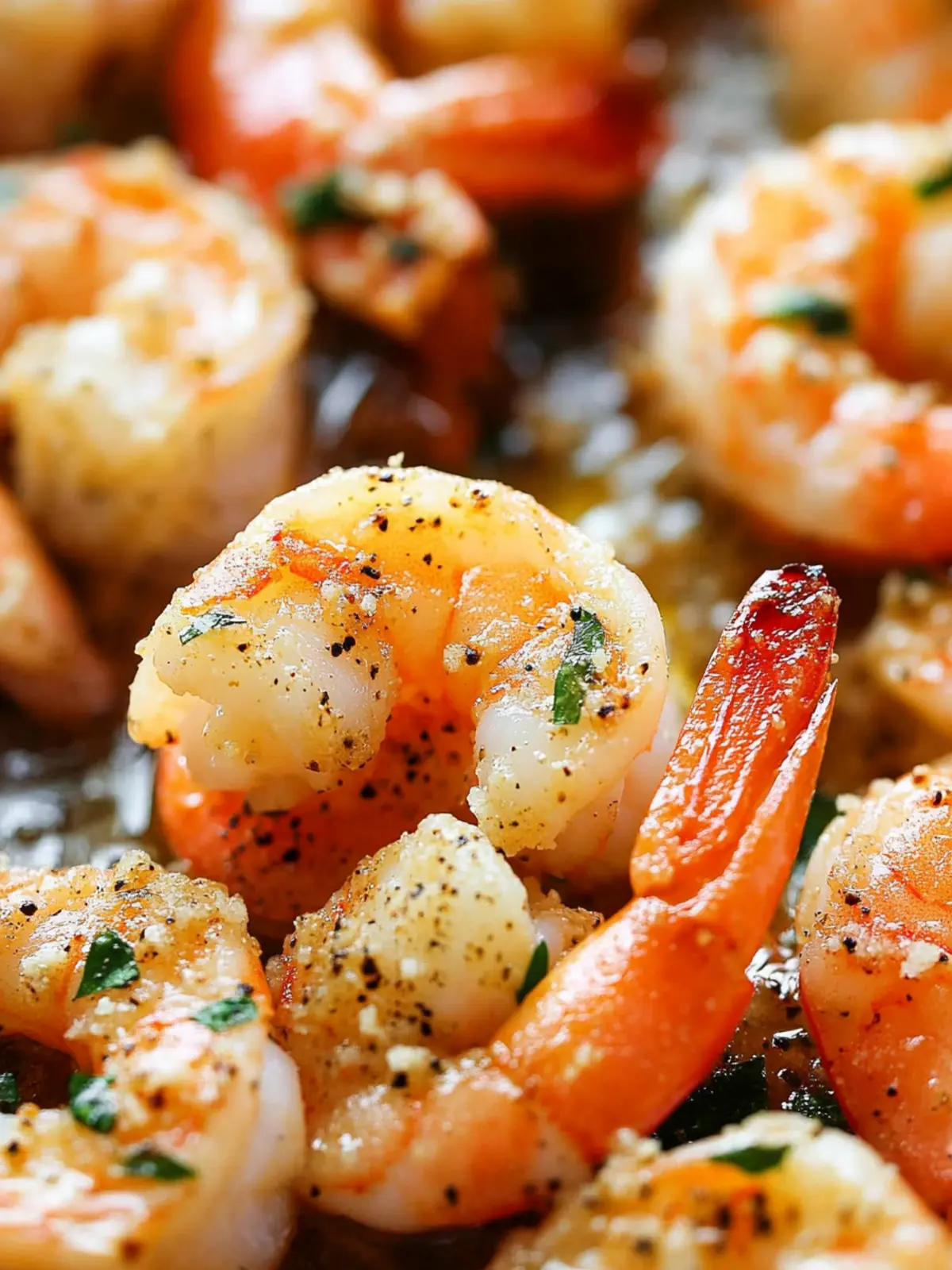Garlic Parmesan Roasted Shrimp: Quick, Crispy Delight! 4 Garlic Parmesan Roasted Shrimp