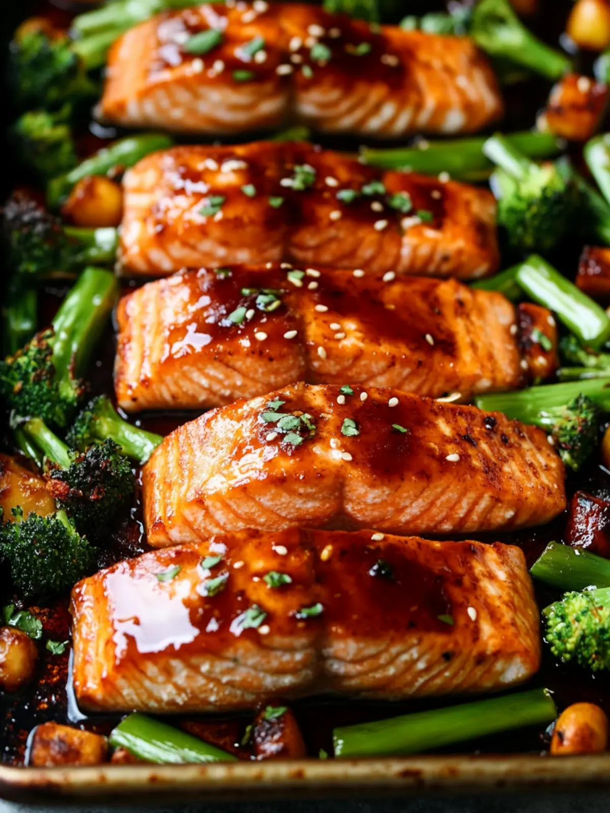 Easy Sheet Pan Teriyaki Salmon for Effortless Weeknight Yum 2 Easy Sheet Pan Teriyaki Salmon